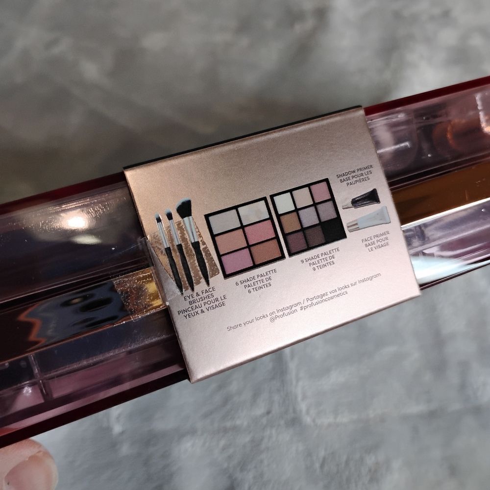 Profusion Cosmetics Artistry On-The-Go Makeup Palette - Pink and Brown - Picture 2 of 4